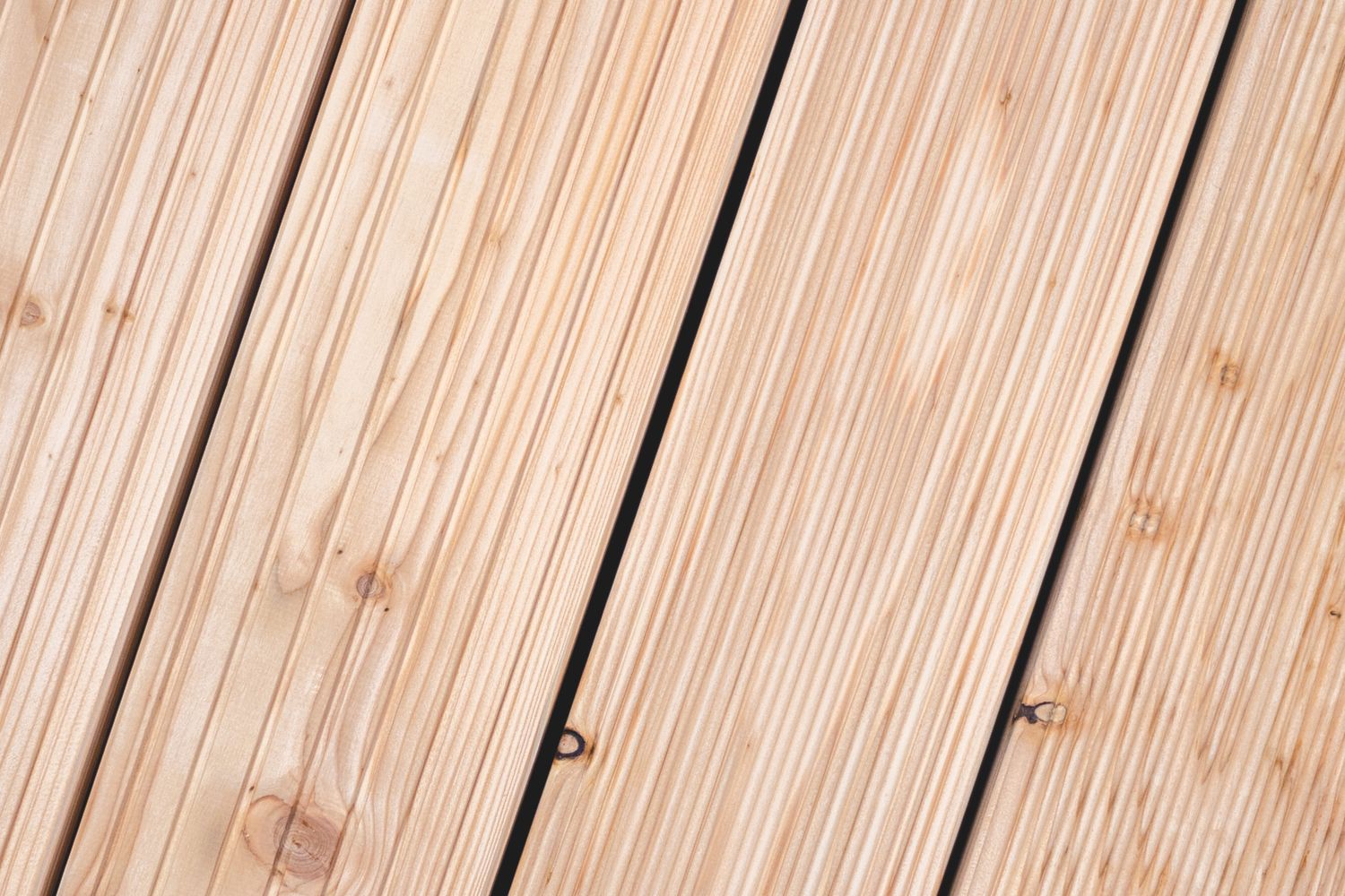 Terrasse aus europäischer Lärche