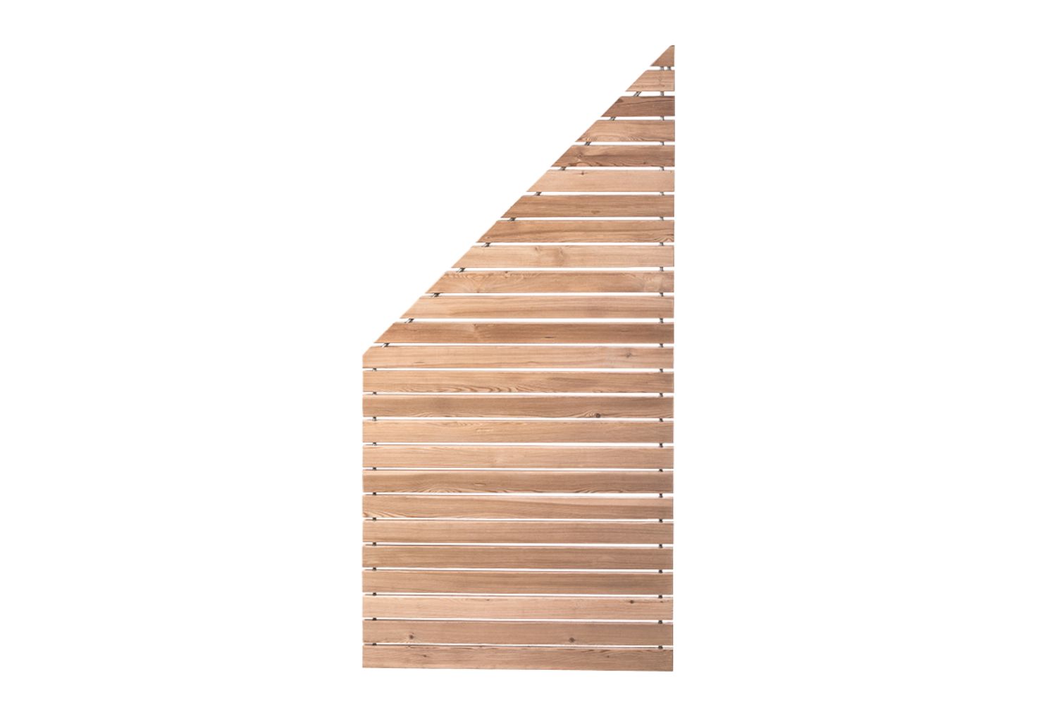 VivaVIew RHOMBUS DESIGN Zaun Abschlusselement links