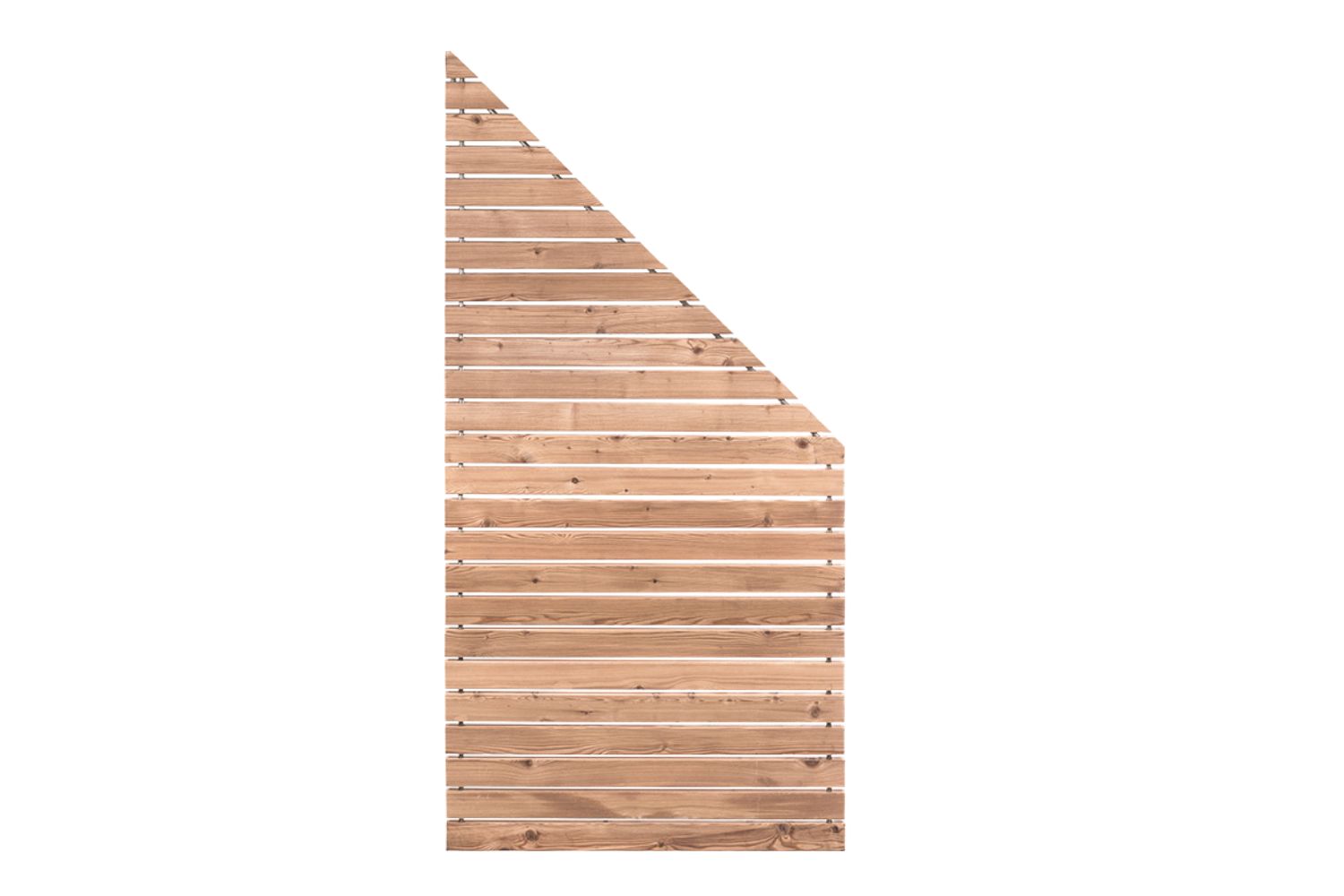 VivaVIew RHOMBUS DESIGN Zaun Abschlusselement rechts