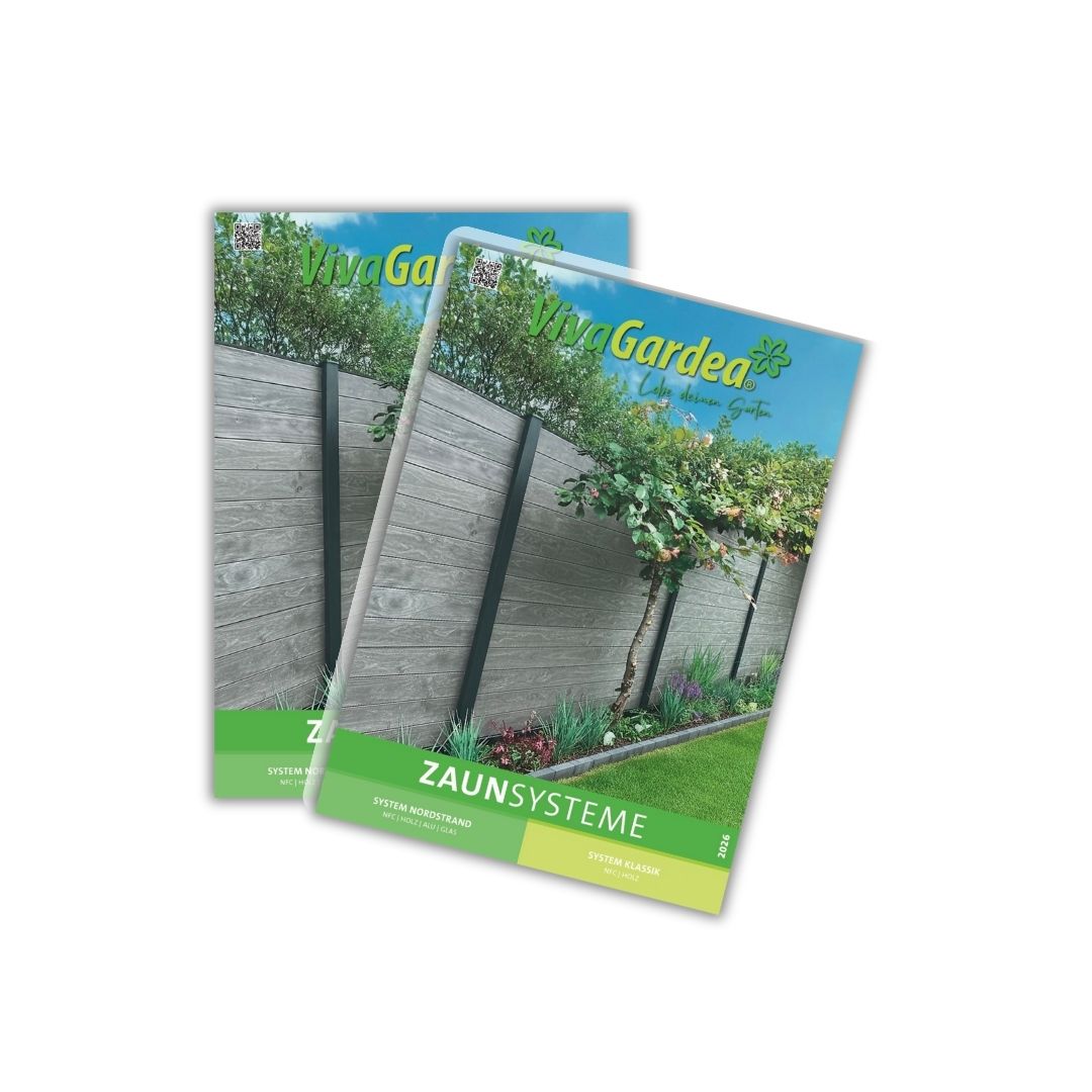 VivaGardea® Zaunkatalog offen und geschlossen