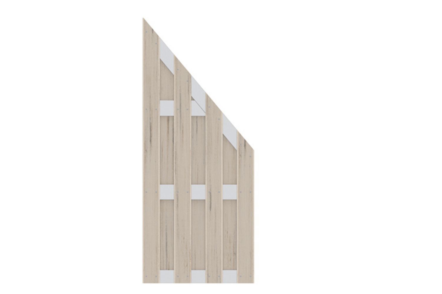 Traumgarten Jumbo WPC Alu Abschlusselement Sand